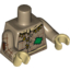 Набор LEGO Torso with Scarecrow Chest and Arm Print / Dark Tan Arms / Tan Hands, Dark Tan