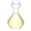 Набор LEGO Bottle, Erlenmeyer Flask with Trans-Neon Green Fluid Pattern, Trans-Clear