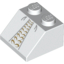 Набор LEGO Slope 45В° 2 x 2 with Wedding Dress Print, Белый