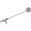 Набор LEGO Duplo Winch Drum Narrow with String and Light Bluish Gray Nozzle, Светлый сине-серый