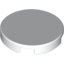 Набор LEGO Tile Round 2 x 2 with Bottom Stud Holder, Белый