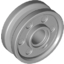 Набор LEGO Wheel 18 x 8 with Fake Bolts and Deep Spokes with Inner Ring, Светлый сине-серый