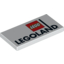 Набор LEGO Tile 2 x 4 with LEGO Logo and 'LEGOLAND' Print, Белый