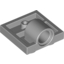 Набор LEGO Plate Special 2 x  2 with Hole and Complete Underside Rib, Светлый сине-серый