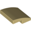 Набор LEGO Slope Curved 2 x 2 x 2/3, Tan