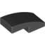 Набор LEGO Slope Curved 2 x 1 No Studs [1/2 Bow], Черный