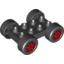 Набор LEGO WHEEL BASENO.4SHE/DOC/R.SPR., Черный