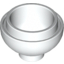 Набор LEGO Brick Round 2 x 2 Dome Bottom [Open Stud], Белый