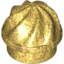Набор LEGO Plate Round 1 x 1 Swirled Top, Pearl Gold