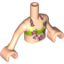 Набор LEGO Torso Friends Lime Bikini Top with Magenta and White Lei Print, Light Flesh Arms with Hands, Light Flesh