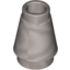 Набор LEGO Cone 1 x 1 [Top Groove], Серебристый металлик