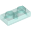 Набор LEGO Plate 1 x 2, Trans-Light Blue