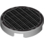 Набор LEGO Tile Round 2 x 2 with Bottom Stud Holder with Grille Fine Mesh Print, Светлый сине-серый