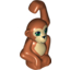 Набор LEGO Orangutan with Light Flesh Face and Stomach Print, Темно-оранжевый