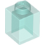 Набор LEGO Brick 1 x 1, Trans-Light Blue