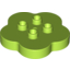 Набор LEGO Flower 4 X 4 X 1 with 4 Top Studs, Лайм