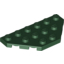 Набор LEGO Wedge Plate 3 x 6 Cut Corners, Темно-зеленый