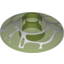 Набор LEGO Dish 2 x 2 Inverted [Radar] with White Spider Web Print, Прозрачный ярко-зеленый