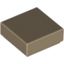 Набор LEGO Tile 1 x 1 with Groove, Dark Tan