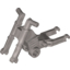 Набор LEGO Motorcycle Chassis, Long Fairing Mounts, Flat Silver