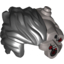 Набор LEGO Minfigure Helmet - Nindroid Headpiece with Complex Targeting System Print , Черный