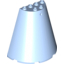 Набор LEGO Cone Half 8 x 4 x 6, Bright Light Blue