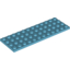 Набор LEGO Plate 4 x 12, Medium Azure
