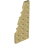 Набор LEGO Wedge Plate 8 x 3 Left, Tan