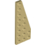 Набор LEGO Wedge Plate 8 x 3 Right, Tan