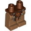 Набор LEGO Legs and Reddish Brown Hips with Bone Spiked Orc Loincloth Print, Medium Dark Flesh