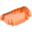 Набор LEGO Container Cylindrical 3 X 8 X 5 with Pin Holes, Trans-Neon Orange
