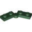 Набор LEGO Hinge Plate 1 x 4 Swivel Top / Base [Complete Assembly], Темно-зеленый