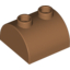 Набор LEGO Brick 2 x 2 Curved Top with Two Top Studs, Medium Dark Flesh