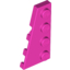 Набор LEGO Wedge Plate 4 x 2 Left, Темно-розовый