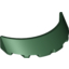 Набор LEGO Windscreen 3 x 6 x 1 Curved, Темно-зеленый