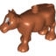 Набор LEGO COW &quot, Темно-оранжевый