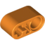 Набор LEGO Technic Beam 1 x 2 Thick with Pin Hole and Axle Hole, Оранжевый