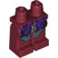 Набор LEGO Legs and Hips - Laketown Guard Armour Print, Темно-красный