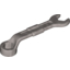 Набор LEGO DUPLO FIXED KEY 2X5X1, Flat Silver