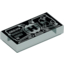 Набор LEGO Tile 1 x 2 with Hero Factory HUD / Wrist Computer Print, Trans-Light Blue