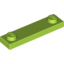 Набор LEGO Plate Special 1 x 4 with 2 Studs, Лайм