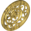 Набор LEGO Ornate Carriage Wheel [43.2mm], Pearl Gold