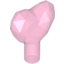 Набор LEGO Rock - Heart Jewel with Shaft, Trans-Dark Pink