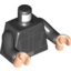 Набор LEGO Torso Imperial Uniform Print / Black Arms / Light Flesh Hands, Черный