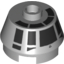Набор LEGO Round 2 x 2 Truncated Cone with Millennium Falcon Cockpit Print, Светлый сине-серый