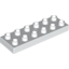 Набор LEGO Duplo, Plate 2 x 6, Белый