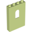 Набор LEGO Panel 1 x 4 x 5 with Arched Window, Yellowish Green