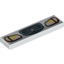 Набор LEGO Tile 1 x 4 with Vehicle Angled Headlights, Indicators and Grill Print, Белый