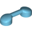Набор LEGO Bar 1 x 3 (Radio Handle, Phone Handset), Medium Azure