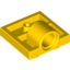Набор LEGO Plate Special 2 x  2 with Hole and Complete Underside Rib, Желтый